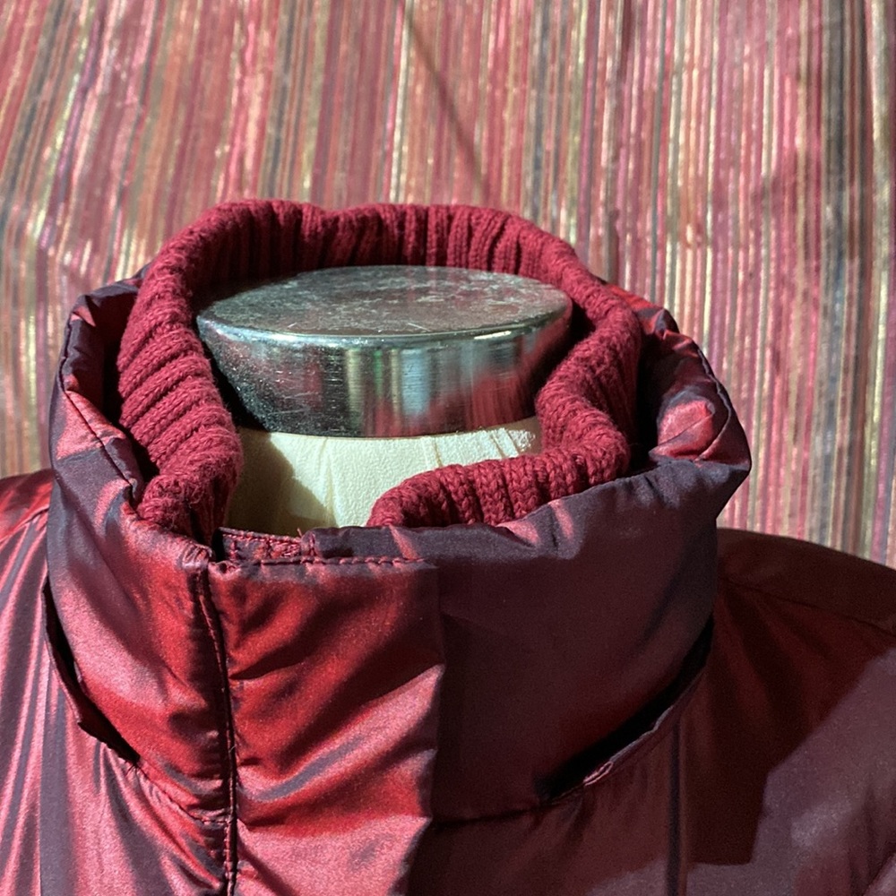Relativity metallic red zip/button vest - Picture 6 of 9